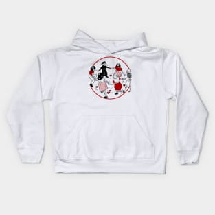 Black Plague Kids Kids Hoodie